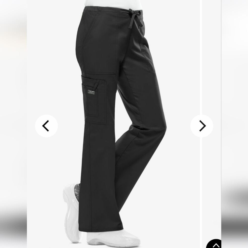 Three Pairs of Cherokee Black Plus Size 3X Pants